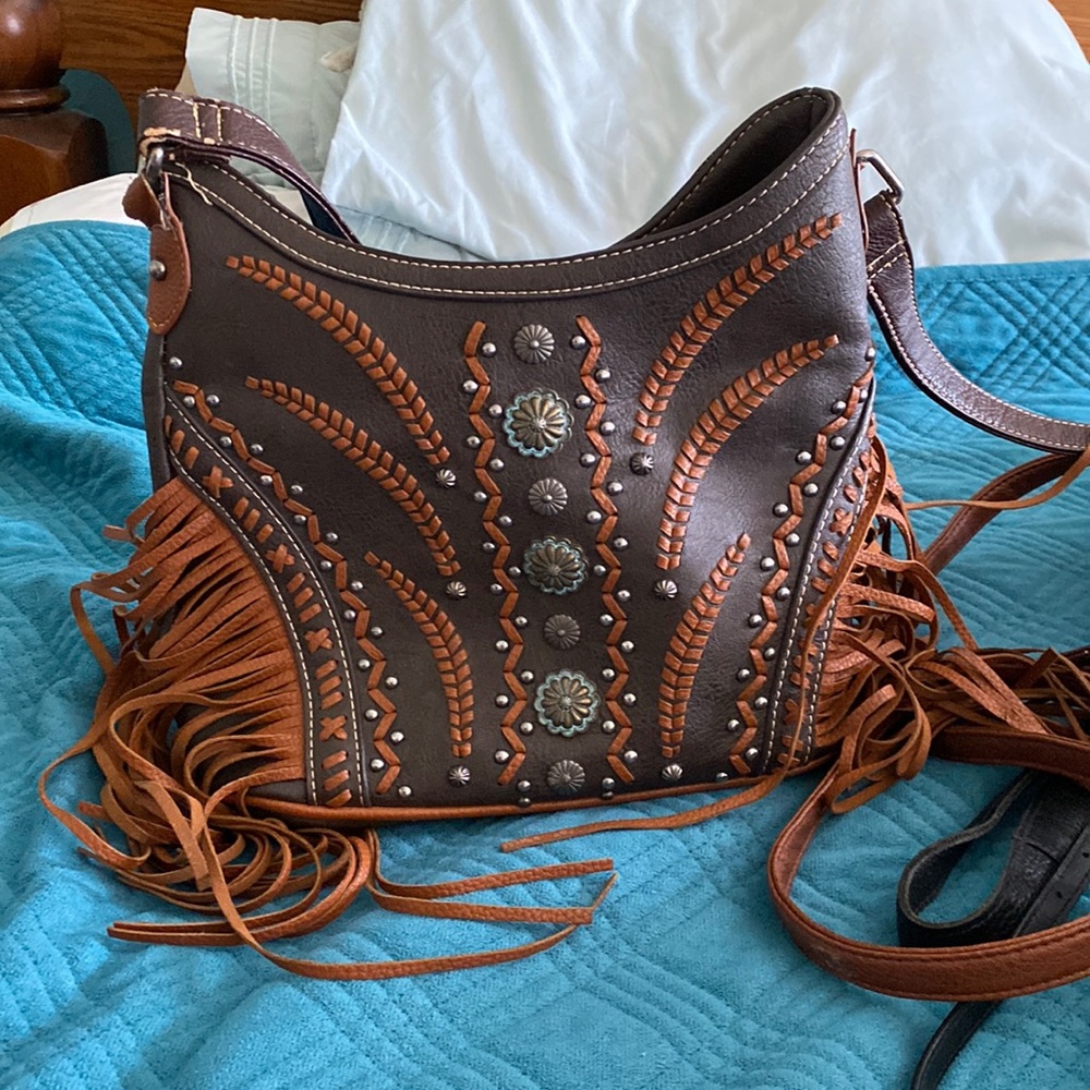 Montana West Crossbody Fringe Purse